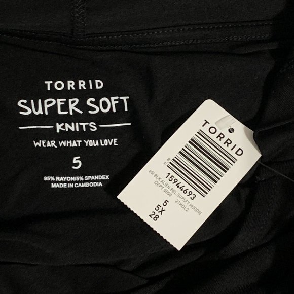 Torrid Tee Shirt Christmas I Believe Alien Santa UFO Hoodie Plus Size 5 28 - Picture 4 of 4